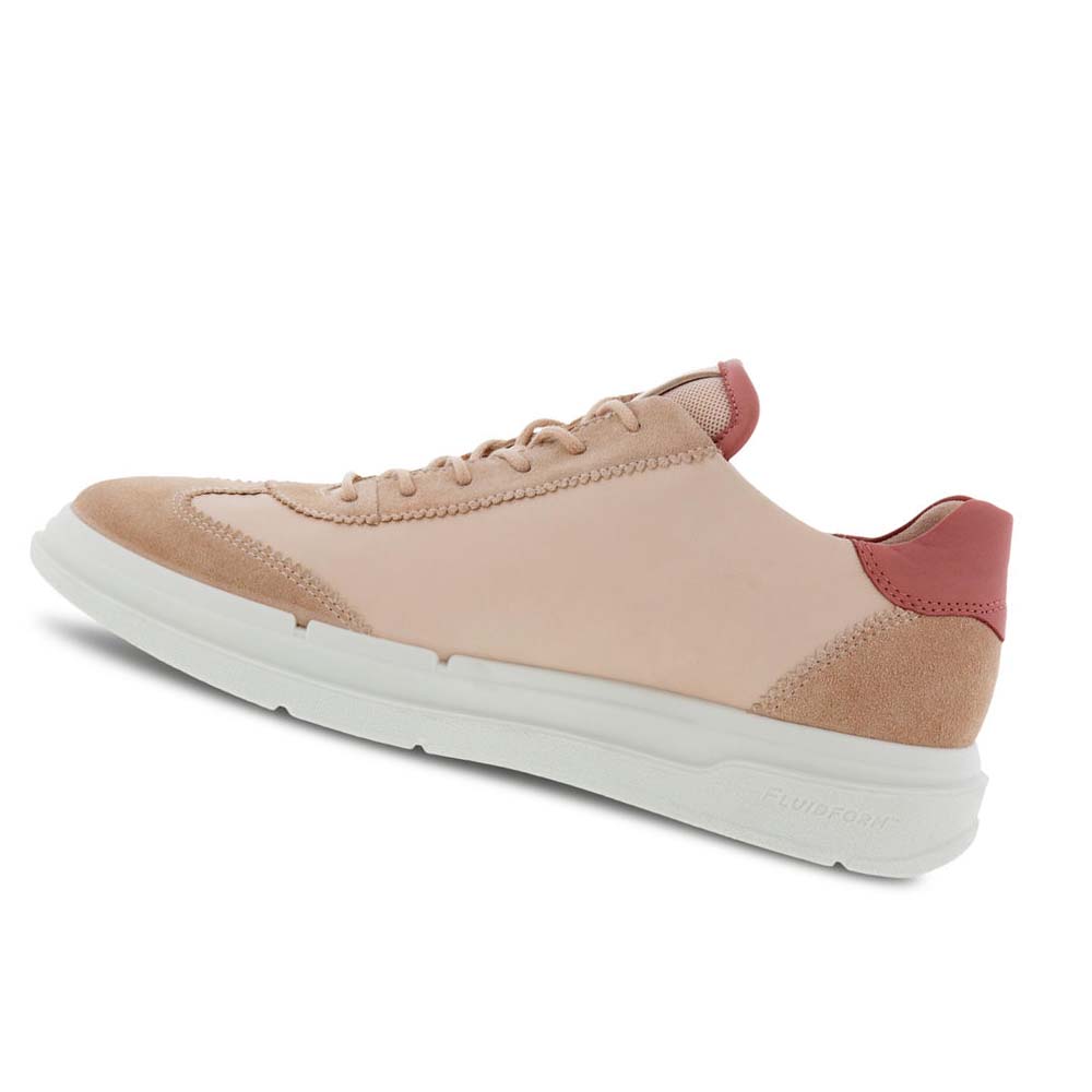 Women's Ecco Soft X Retro-inspired Casual Shoes Rose / Brown | Canada 85YXF